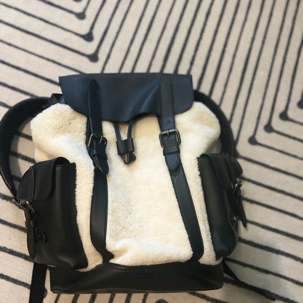 Coach Black Leather Bag